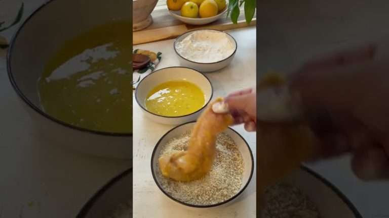 Creamy lemon chicken pasta recipe 😋 #short