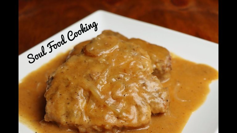 Smothered Pork Chops Recipe – How to Make Smothered Pork Chops – #SoulFoodSunday