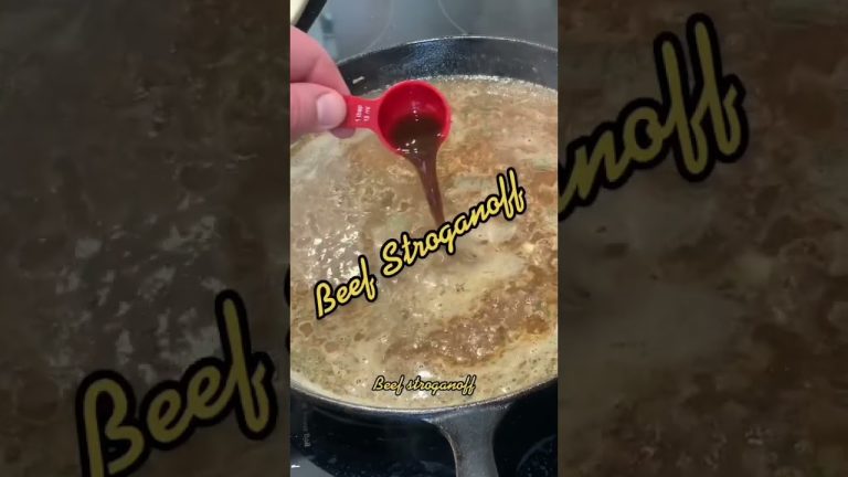 ‼️I make this recipe every week‼️Beef Stroganoff 😋😋🔥🔥