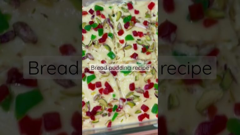 Bread pudding shorts || #shorts #viral #trending #trendingshorts #recipe