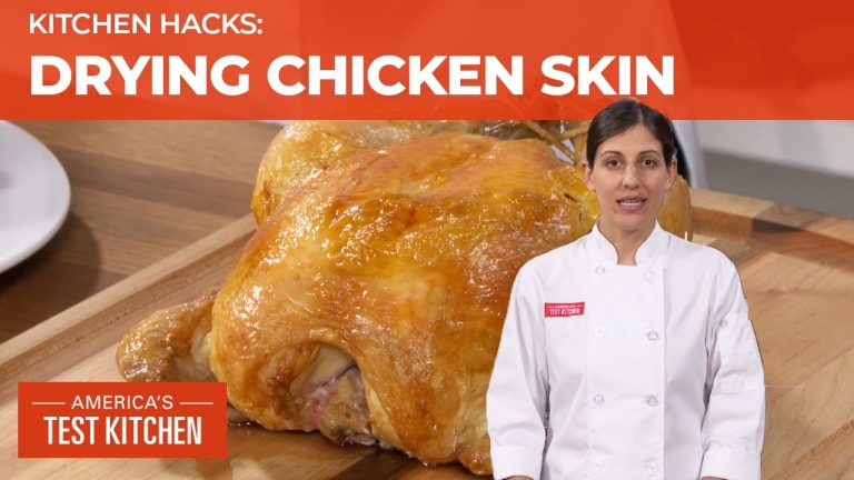 The Best Hack for Quickly Drying Chicken Skin