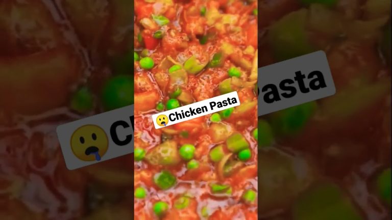 🔥Chicken Pasta | Tasty Pasta recipe  #shorts #villagecooking #food #chicken #cooking #chickenpasta