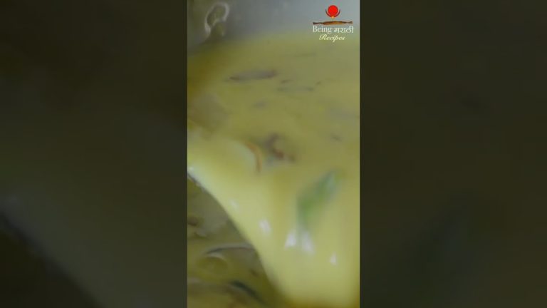 Kesar Basundi (केसर बासुंदी) #youtubeshorts #beingmarathi #recipe #kesari #basundi #dessert #trend