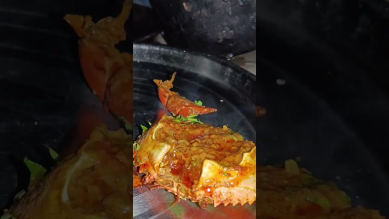 crab cooking recipes//best quality crab 🦀#seafoodfishing #cooking #crab #shorts