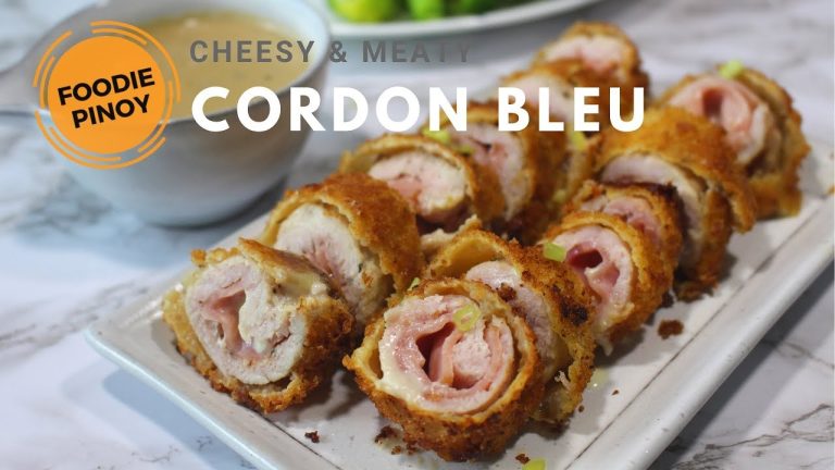 How to Cook Pork Cordon Bleu Recipe! A Good Alternative to Chicken