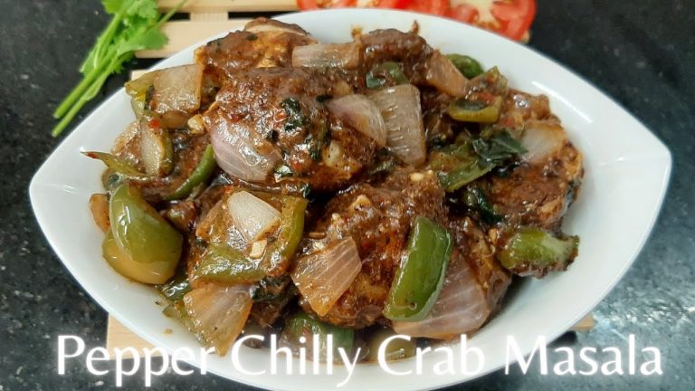 நண்டு மிளகு மசாலா | Crab Pepper Masala In Tamil | Crab Recipes | Seafood Recipes | Non Veg Recipe