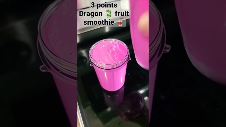 #weightwatchers Dragon fruit #smoothie 🥤#recipe below! Please SUBSCRIBE for more #wwrecipes