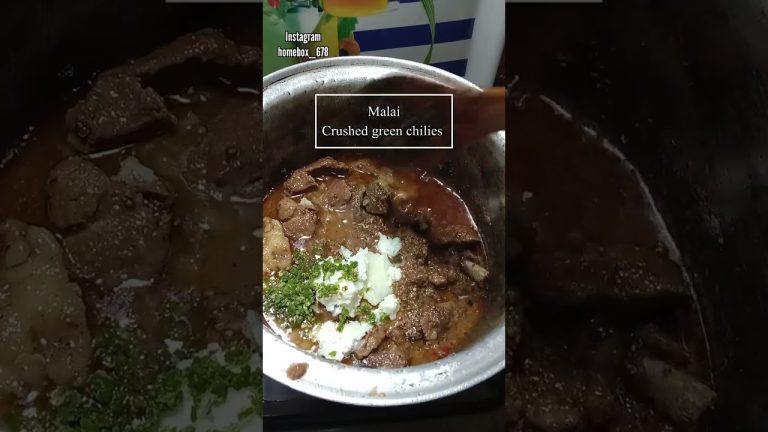 Malai Beef Pulao Recipe| Home Box | #shorts #ytshorts #foodblogger #pulao #ytviral #beefrecipe