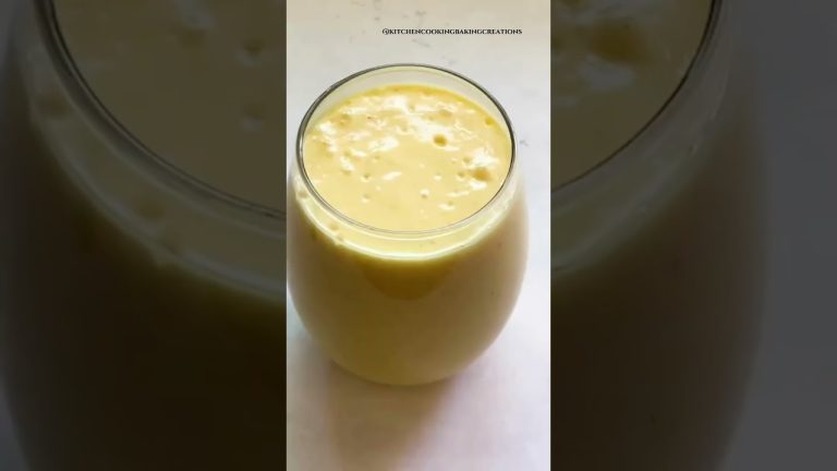 Mango Lassi Recipe #shorts #mango #mangolassi #indianfood #mangorecipe #freshfruit #smoothie