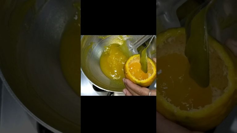 Orange delight recipe/Orange dessert.#shorts #ytshorts