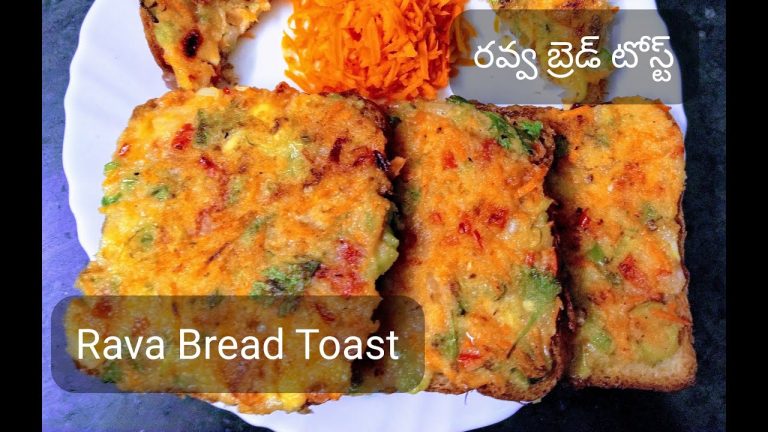 Sooji Bread Toast || Rava Bread Toast || Telugu Tiffin Recipes || Bread Recipes #MomsTastyRecipes