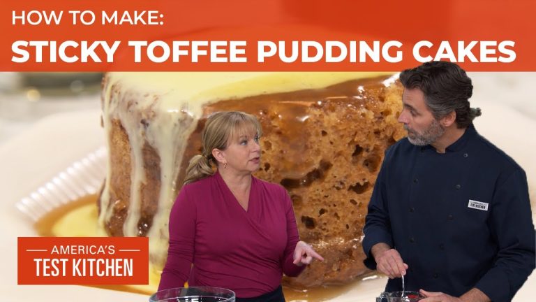 How to Make Individual Sticky Toffee Pudding Cakes