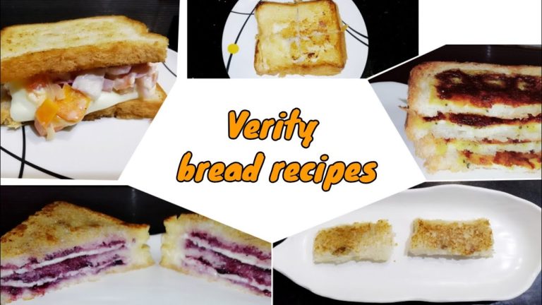 Quick and easy bread recipes | 5 min recipe |breakfast/lunch/dinner recipe |easy lunchbox recipes
