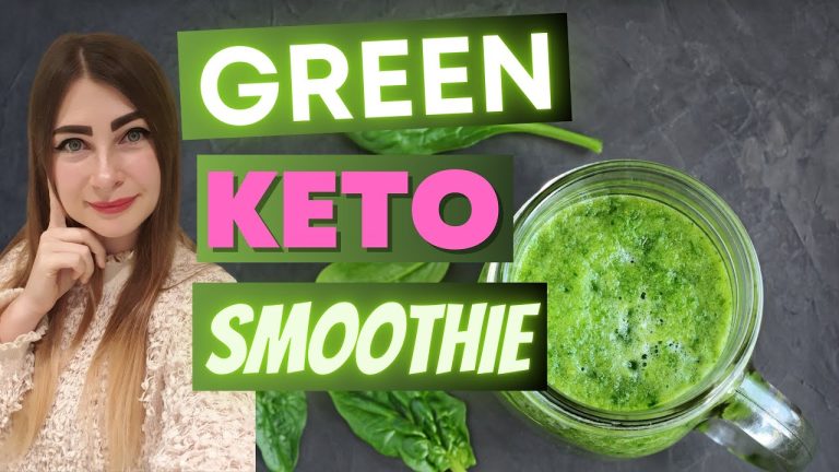 The Best Keto Green Smoothie Recipe [How To Make An Easy Green Keto Smoothie?] Keto Coach Greta