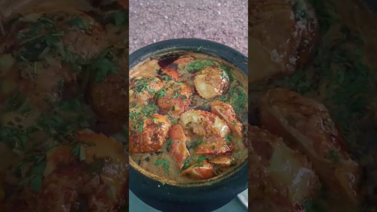 crab cooking recipes in village//mataka crab #seafoodfishing #cooking #shorts #fish #fishing #creb