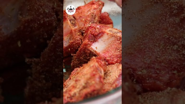 Oven Baked BBQ Beef Ribs #shorts