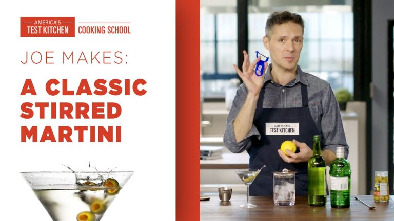 Learn to Make the Perfect Martini at Home with Joe