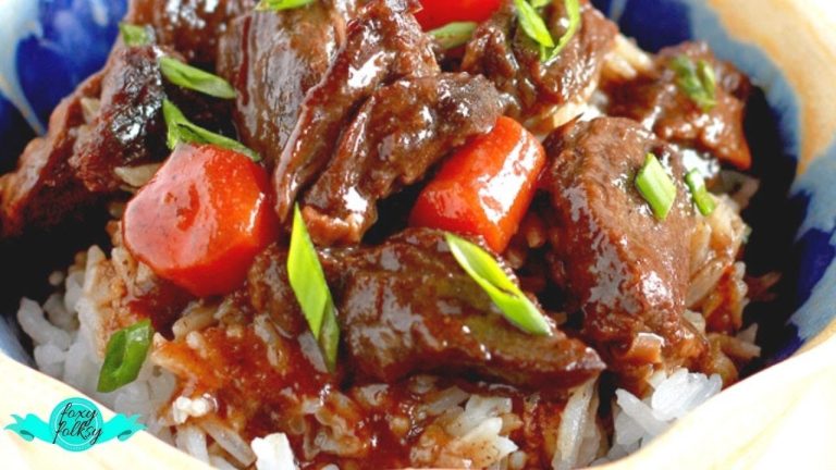 BRAISED BEEF – FILIPINO /  CHINESE STYLE ALA CHOWKING