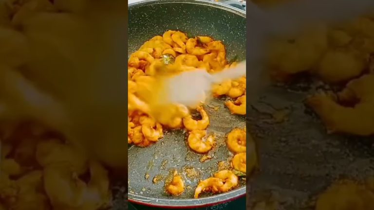 Prown fry 🍤🍤 #seafood #streetfoodstyle #yummy #recipe #viral #trending #youtubeshorts #shorts