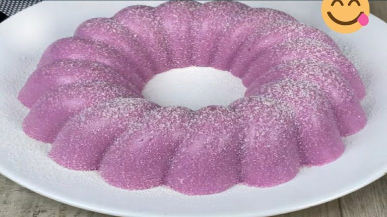 ||Grape jelly pudding 🍇|| milk Grape dessert recipes!! yummy and sweet tasty simple recipe