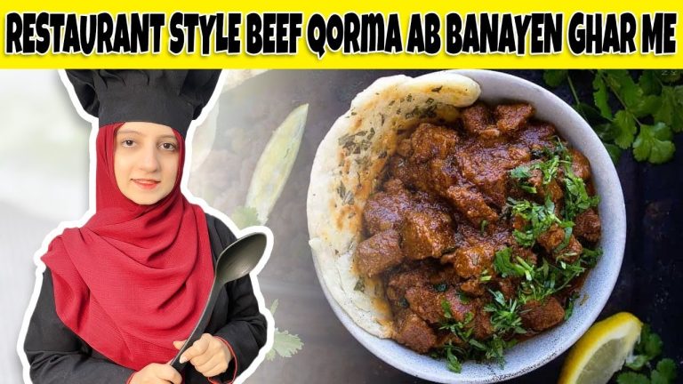 BEEF qorma Recipe | How to Make Easy step by step | Special Korma | Cooking | Sakina's Kitchen