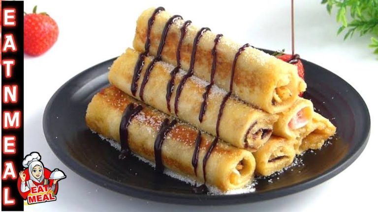 Chocolate Bread Roll Recipe In Hindi/Urdu On A Budget|Top 5 Kids Lunch Box Recipes In Pakistan