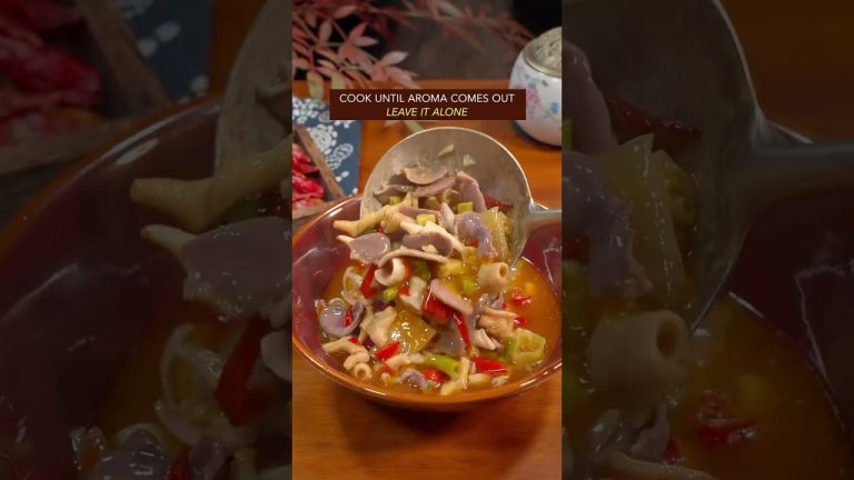 EASY & QUICK CHICKEN ORGAN NOODLES RECIPE #recipe #noodles #ramen #chinesefood #cooking #chicken