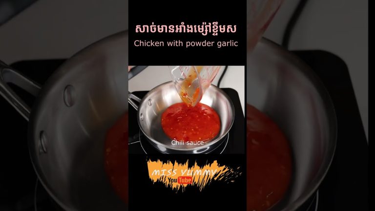 Chicken Powder Garlic #shorts  #cooking #recipe