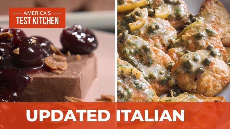 How to Make Updated Italian Classics Like Chicken Piccata and Chocolate Semifreddo