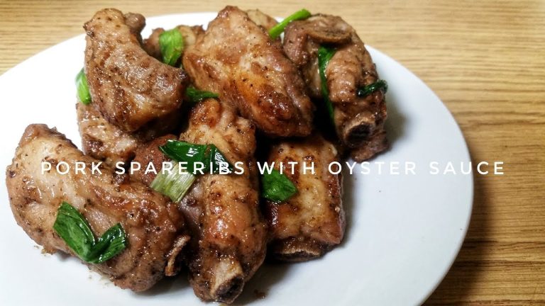 HOW TO COOK PORK SPARE RIBS WITH OYSTER SAUCE | Kat's Empire |