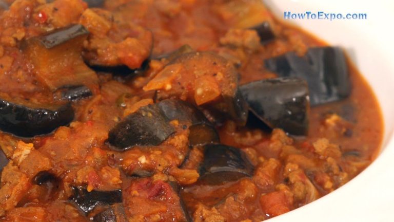 Best Eggplant Casserole Recipe (Eggplant Ground Beef Casserole)