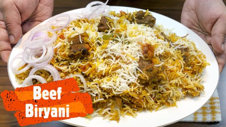 How to make Beef Biryani – Recipe by Food Hacks