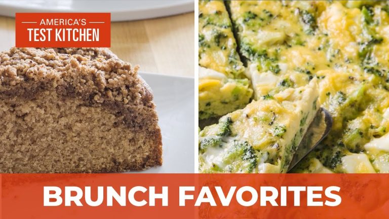 How to Make the Best Coffee Cake with Pecan Streusel and a Foolproof Broccoli and Feta Frittata
