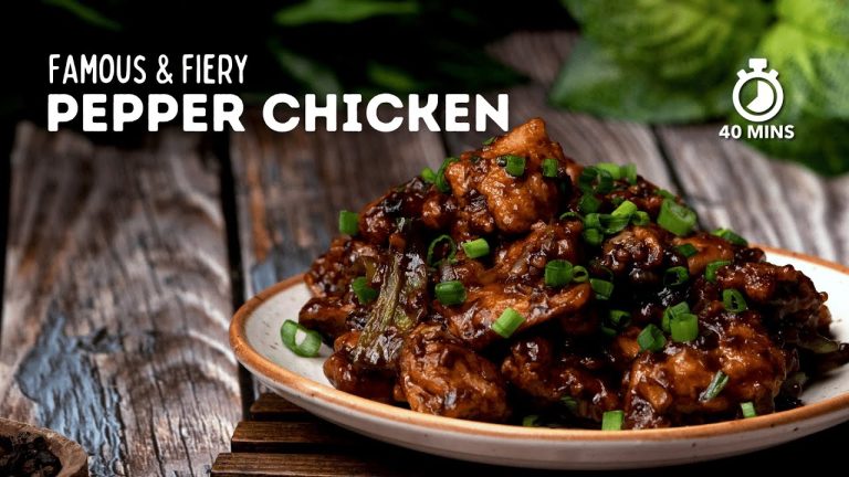 Pepper Chicken | Starter Recipes | Chicken Recipes | Restaurant-style Chicken Recipes | Cookd