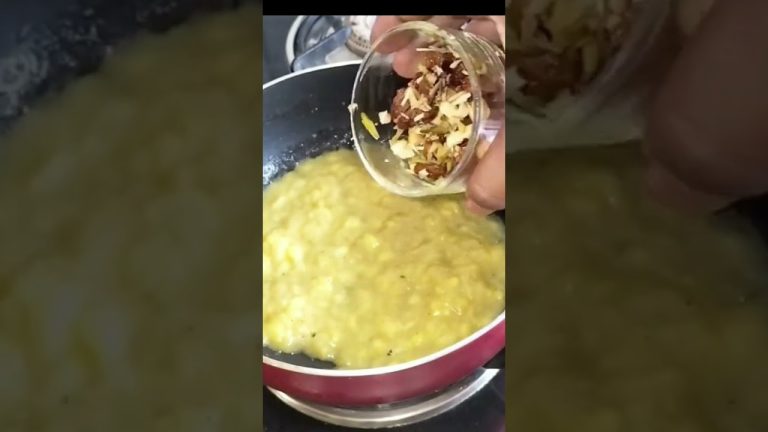 Banana Halwa #shorts #viral #recipe #video #shortvideo #homemade #youtube #trending #food #dessert