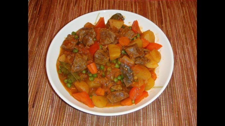 PINOY RECIPE – BEEF AFRITADA [BEEF STEW WITH TOMATO SAUCE AND POTATOES]