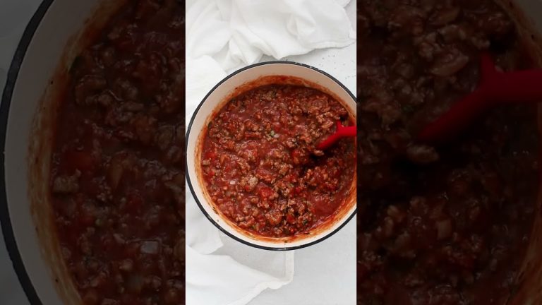 Easy Gluten-Free Spaghetti Sauce