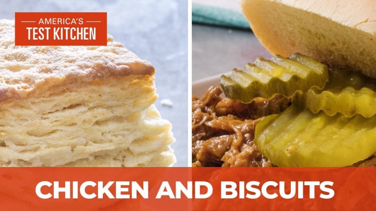 How to Make Indoor Pulled Chicken and the Ultimate Flaky Buttermilk Biscuits