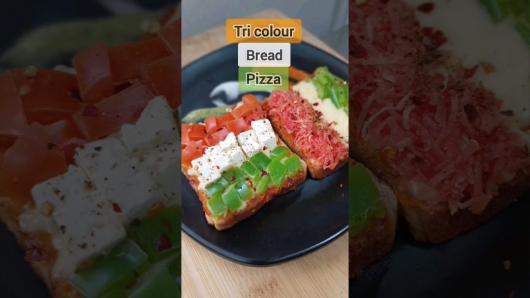 #shorts tri colour pizza | republic day special | tri-colour recipe #pizza #republicday