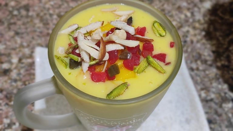 Mango smoothie recipe | #shorts #trendingrecipe #youtubeshorts #mango