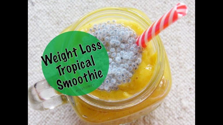Smoothie Recipe For Weight Loss – Fast Diet Tropical Weight Loss Smoothie To Lose Weight Fast