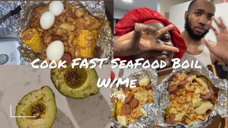 EASY SEAFOOD DINNER w/ bae💕 |Vlogmas #seafood #seafoodrecipes