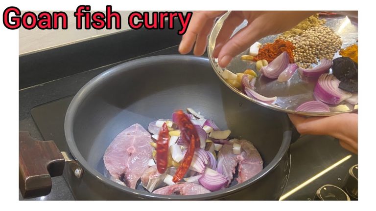 Goan fish curry|surmai goan fish curry|seafood recipes