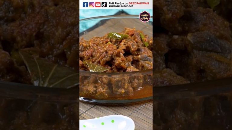 Beef Karahi Recipe by #desipakwan #shorts #beefkarahi #karahirecipe