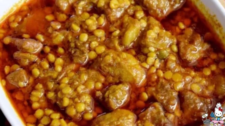 ছোলার ডালে গরুর মাংস রান্না রেসিপি/🔥beef Curry with chickpea recipe/ গরুরমাংস বুটেরডাল😋