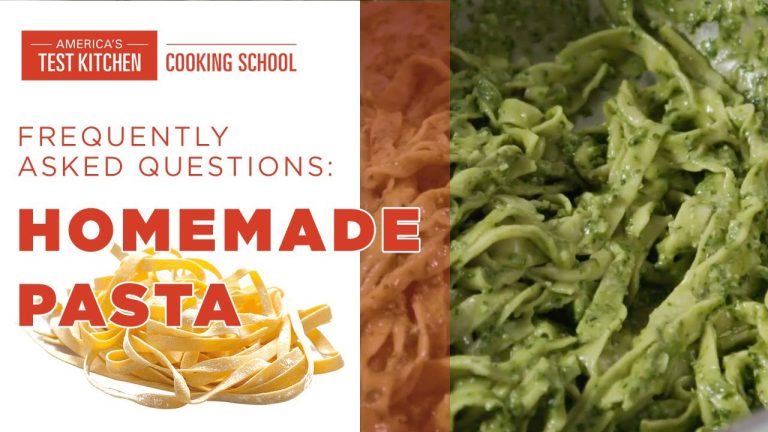 Answering Frequently Asked Questions about Cooking with Fresh Pasta