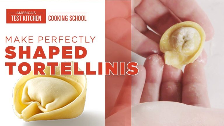 How to Make Perfectly Shaped Tortellini