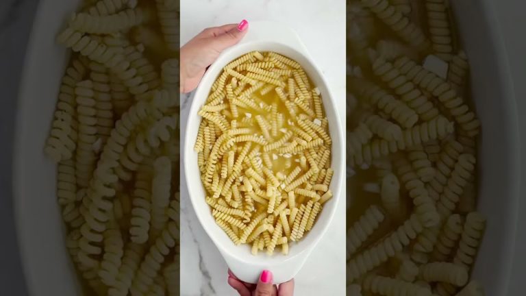 Lemon Garlic Parmesan Pasta Bake | cooking recipes #shorts