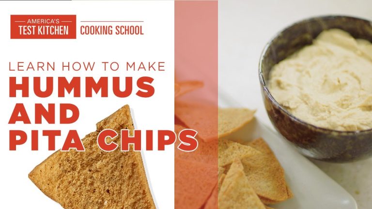 How to Make Hummus and Pita Chips with Christie Morrison