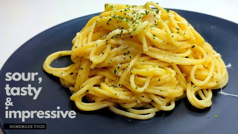 Pasta Al Lemone With Parmesano Reggiano Cheese | Homemade Food Recipe Cooking |